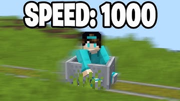 How To Change Minecart Speed In Minecraft! - Tutorial