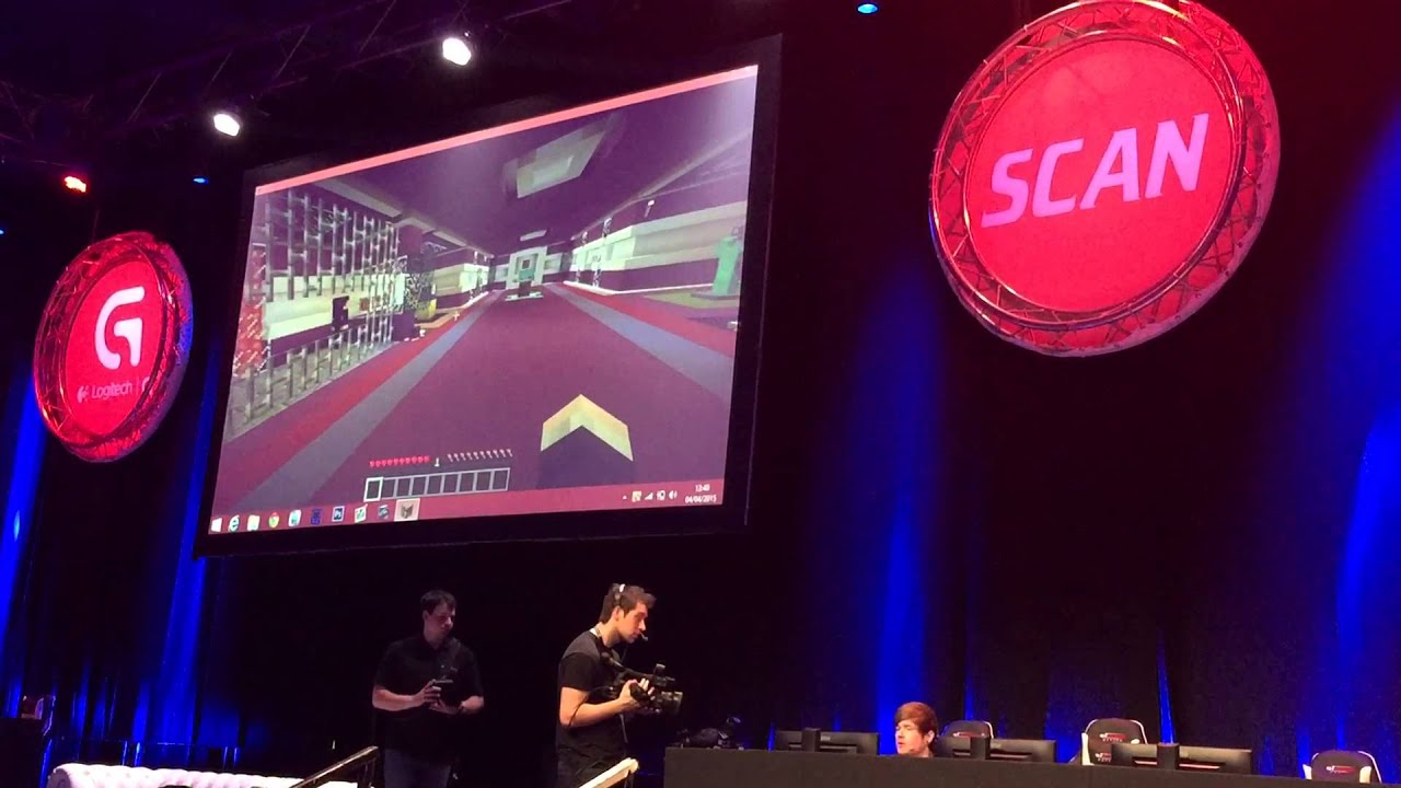 DanTDM Diamond Minecart | Minecraft Lets Play LIVE at insomnia54 - YouTube