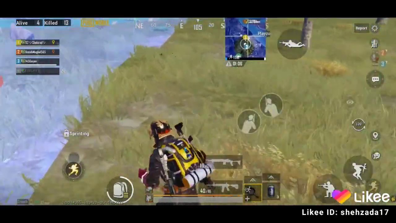 last kill with pan / pubg mobile