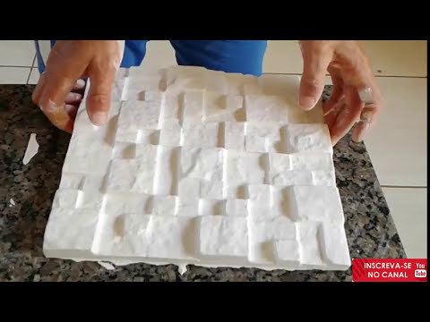 Como Fazer Placas De Gesso 3d Em Formas De E V A E Silicone Youtube