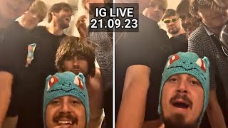 KÄÄRIJÄ & JOKER OUT INSTAGRAM LIVE (21.09.23)