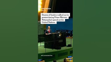 Delegates Walk Out of Netanyahu’s U.N. Speech