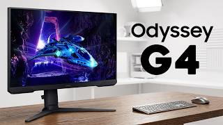 SAMSUNG 25" Odyssey G4 Series Gaming Monitor: Watch Before Buying! (LS25BG402ENXGO Review)