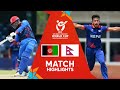 Afghanistan v nepal  match highlights  icc u19 cwc 2024