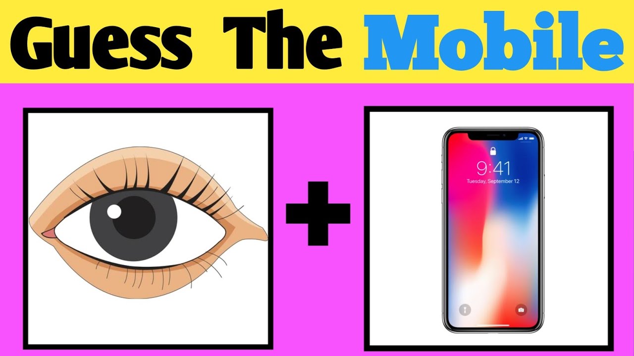 Mobile Phone Riddles Can You Guess The Mobile Name | Emoji Challenge | guess phone name ...