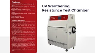 UV Weathering Resistance Test Chamber