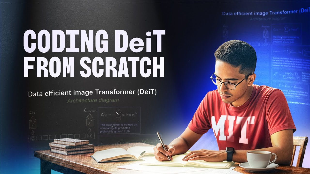 Coding DeiT Data Efficient Image Transformer from scratch