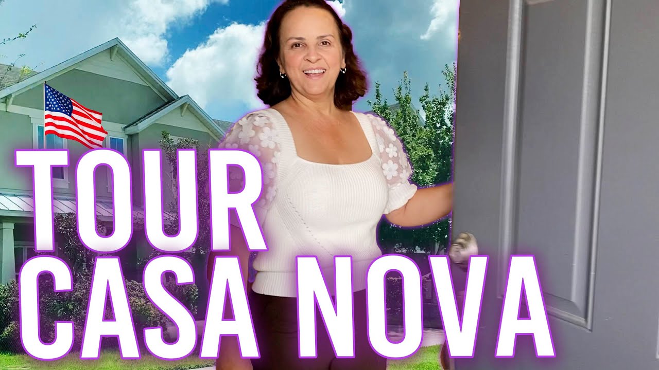 TOUR PELA NOSSA CASA NOVA