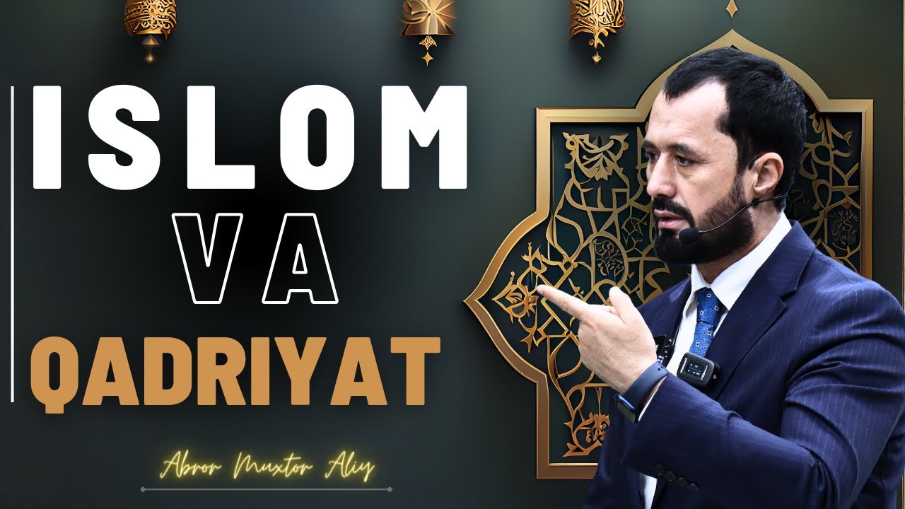 #SAVOL  ● Islom va qadriyat  © Abror Muxtor Aliy @abrormuxtoraliy.official