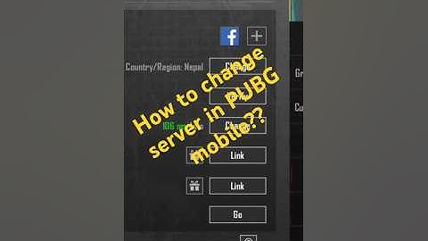 How to change Server in PUBG| #pubgmobile#dastonersclub