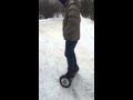Гироскутер по снегу