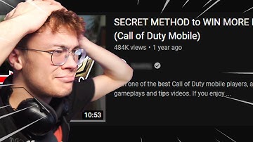 REACTING to the FIRST EVER PERSISTENCE User in COD Mobile!