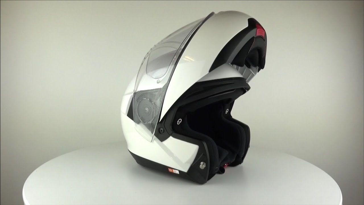 Schuberth C4 Glossy White Helmet - ChampionHelmets.com - YouTube
