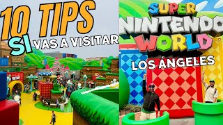 10 TIPS si vas a visitar el parque Super Nintendo World de Hollywood en Los Ángeles