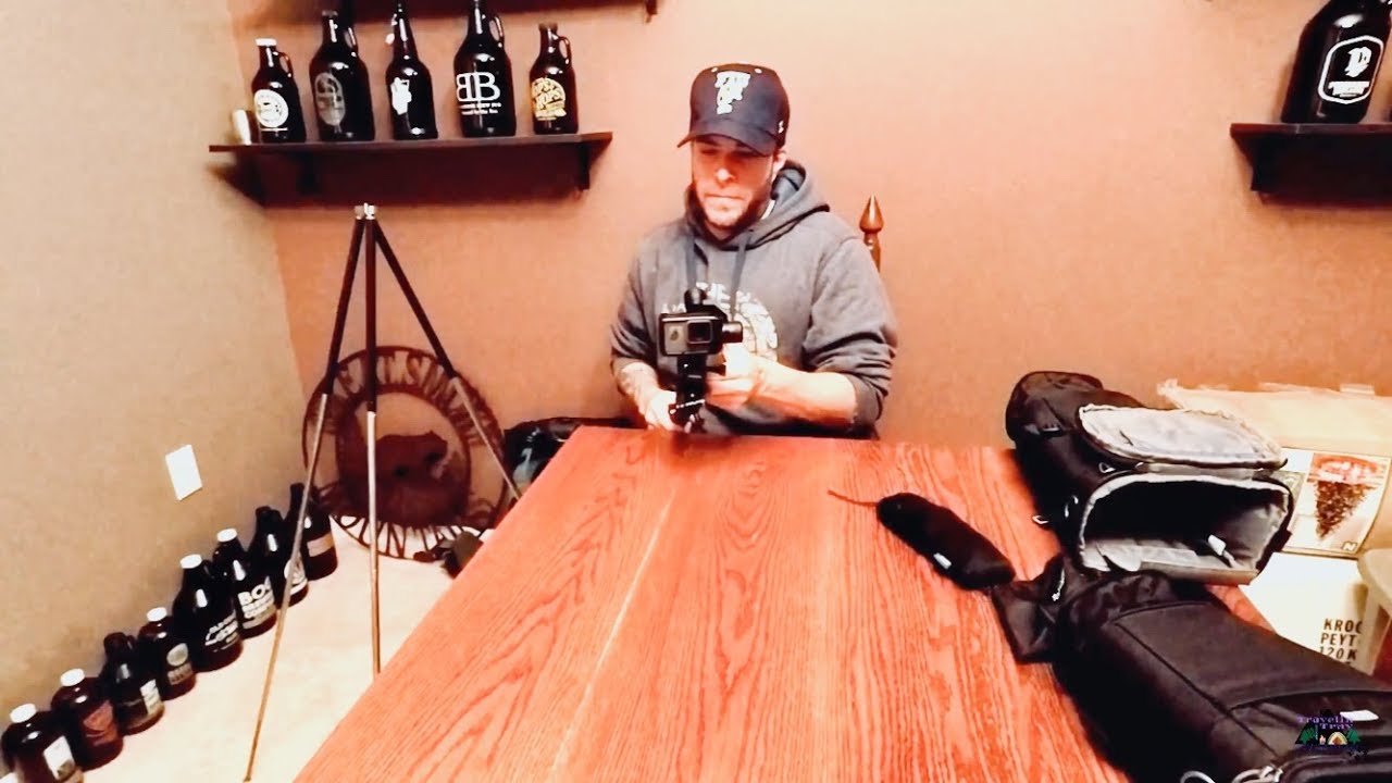 Recording hike/travel videos - How I carry the GoPro Karma Grip, El Grande, tri-pod & gear