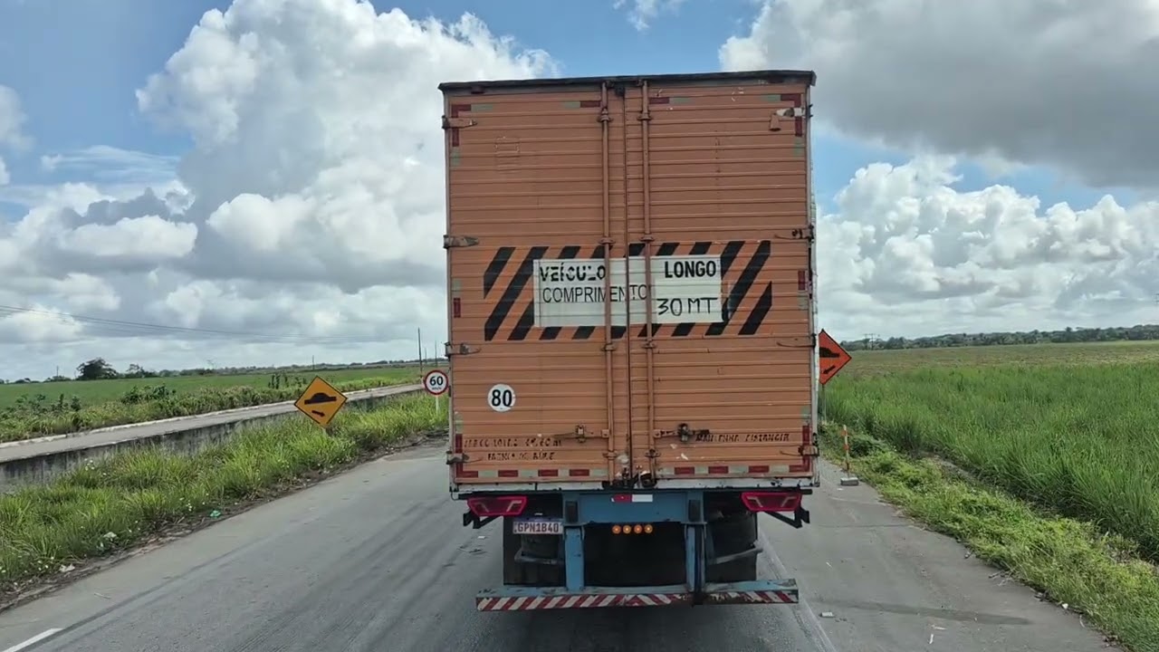 EP 099/26. Férias 032. Onde a pista cedeu há mais de 2 anos em São Miguel dos Campos AL.