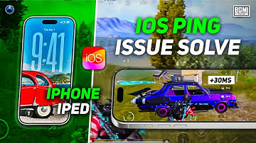 Fix High Ping in BGMI/PUBG iOS 2025 ⚡ | iPhone/iPad 20ms Ping Trick 🔥 Best DNS for iOS BGMI Low Ping