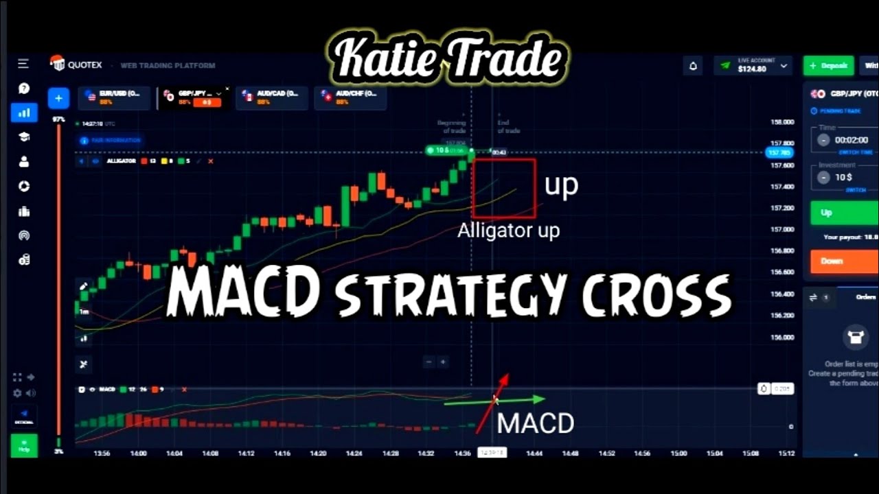 MACD indicator strategy crosses. powerful and accurate - YouTube