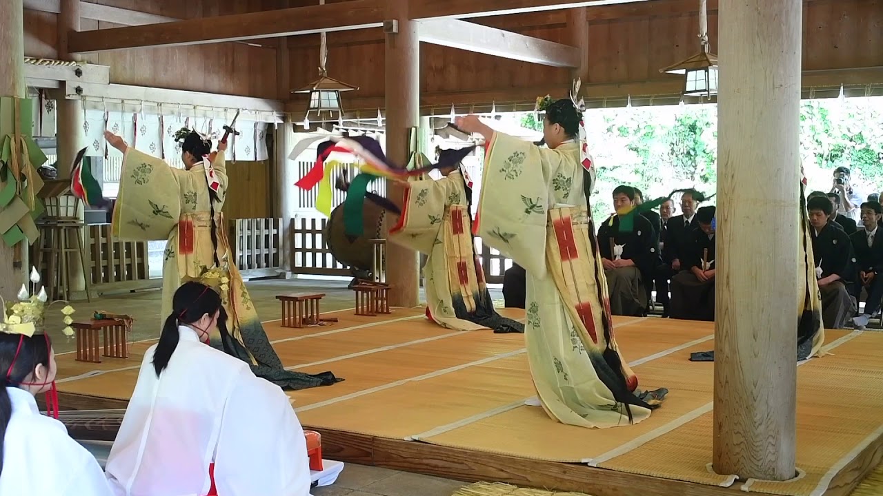 美保神社 浦安の舞