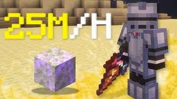 Make 25M/Hour From Endstone!!! - Hypixel Skyblock