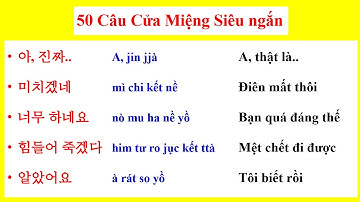 [Tập 92] - 5000 Câu Tiếng Hàn Thông Dụng | 실제로 자주 쓰는 한국어 문장들