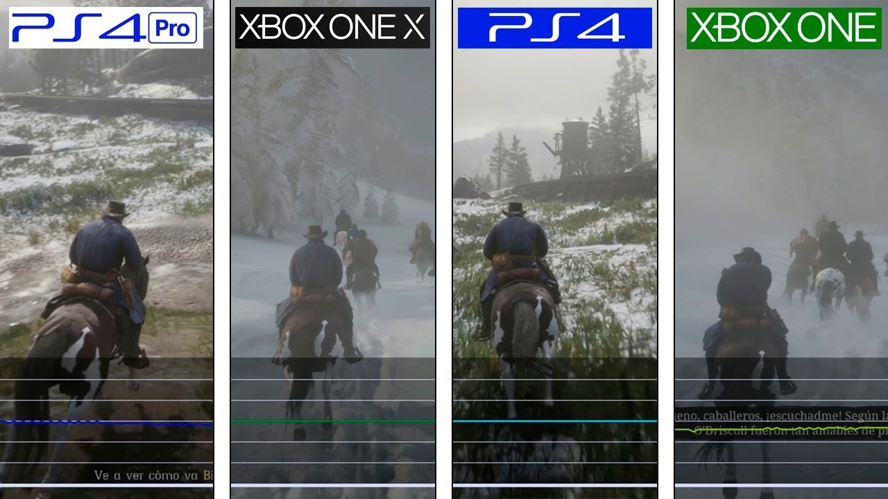 Red Dead Redemption 2 PS5 VS PS4 Pro Graphics Comparison First 10