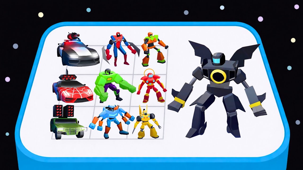 ROBOT MERGE MASTER - Merge Robots Evolution, Merge Master Game