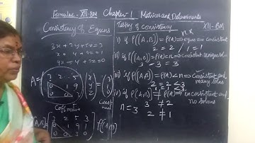 12-BM [ REVIEW-4} 1.Matrices and Determinants Gomathi maths