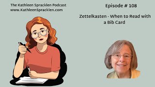 Zettelkasten - When to Read with a Bib Card