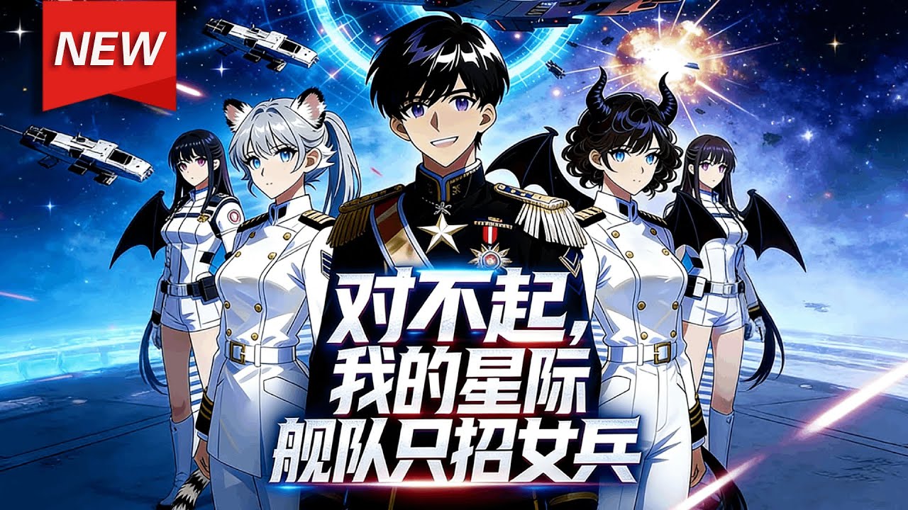 MULTISUB📢新番上线《对不起，我的星际舰队只招女兵》第1~65集丨落魄男爵被嘲讽 ，反手绑定星际舰队系统，打脸众人！#漫剧 #破晓动漫社