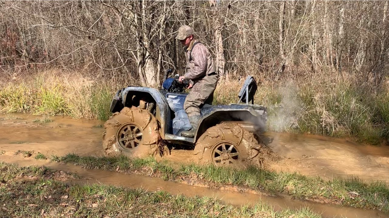 Honda Foreman 500 on 32.5” outlaw 2’s (mudding)