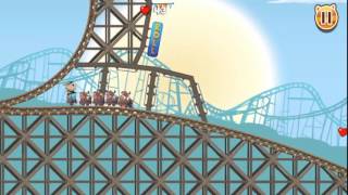 Video game Play Nutty Fluffies Roller Coaster screenshot 4