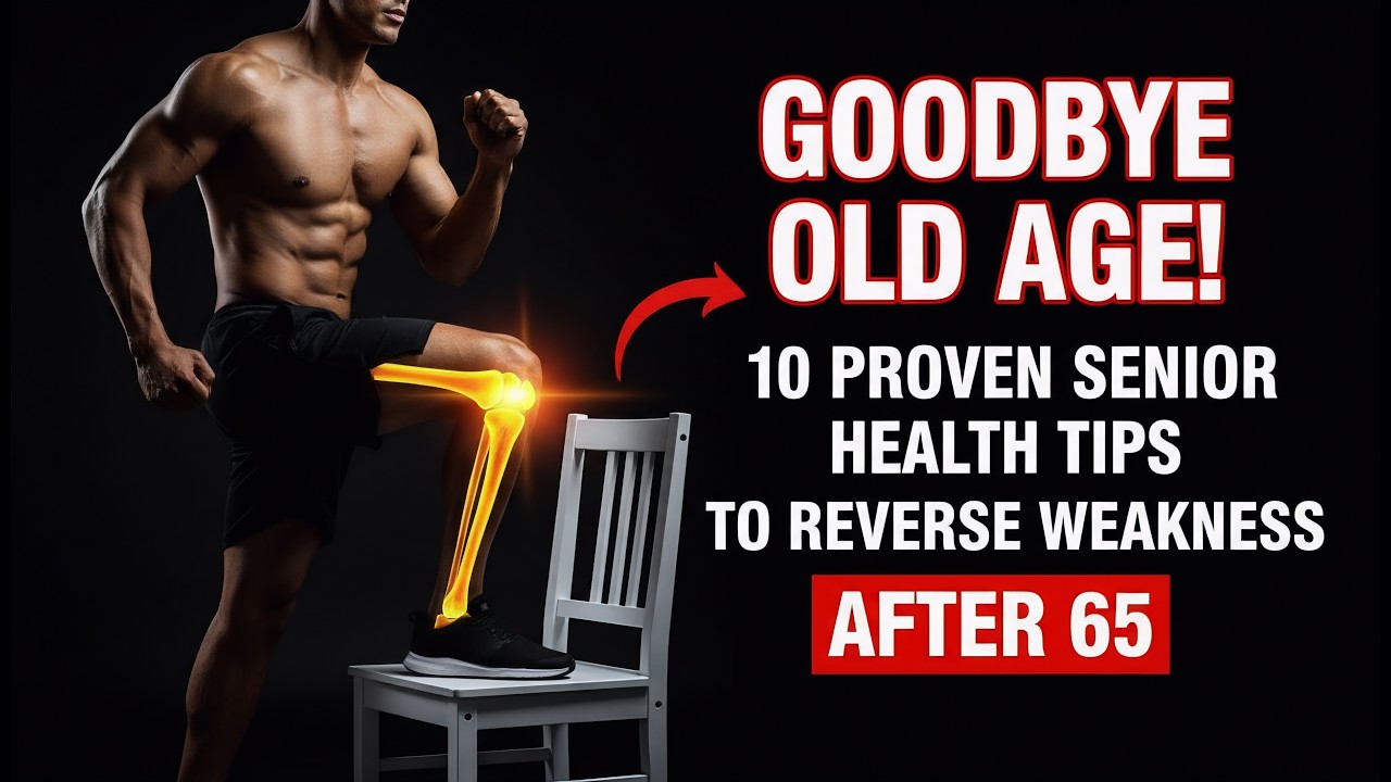 Goodbye Old Age! 10 Proven Senior Health Tips to Reverse Weakness After 65 Naturally