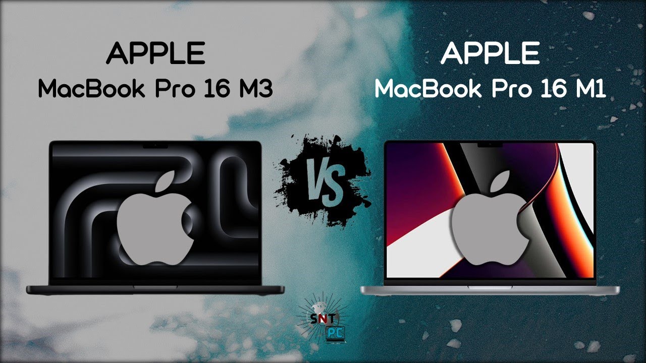 Apple MacBook Pro 16 M3 vs MacBook Pro 16 M1 - YouTube