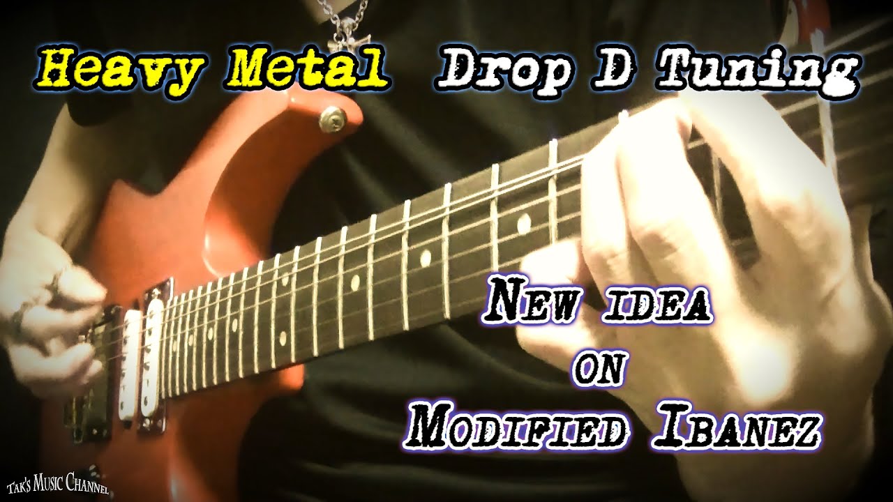 Tak Heavy Metal Drop D Tuning Guitar Jam (Extended Version) New