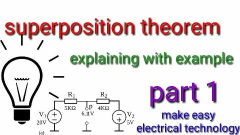 II Superposition Theorem Part 1 II , Very important