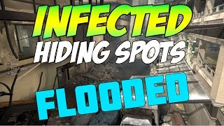 Infected Hiding Spots #11 - FLOODED - Call Of Duty Ghosts