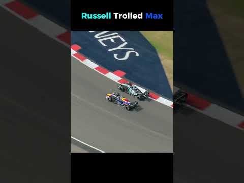 Video George Russell Trolled Max Verstappen
