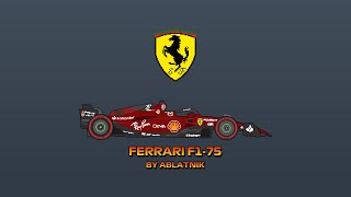 Ferrari F1-75 [F1 Pixel Art] screenshot 3