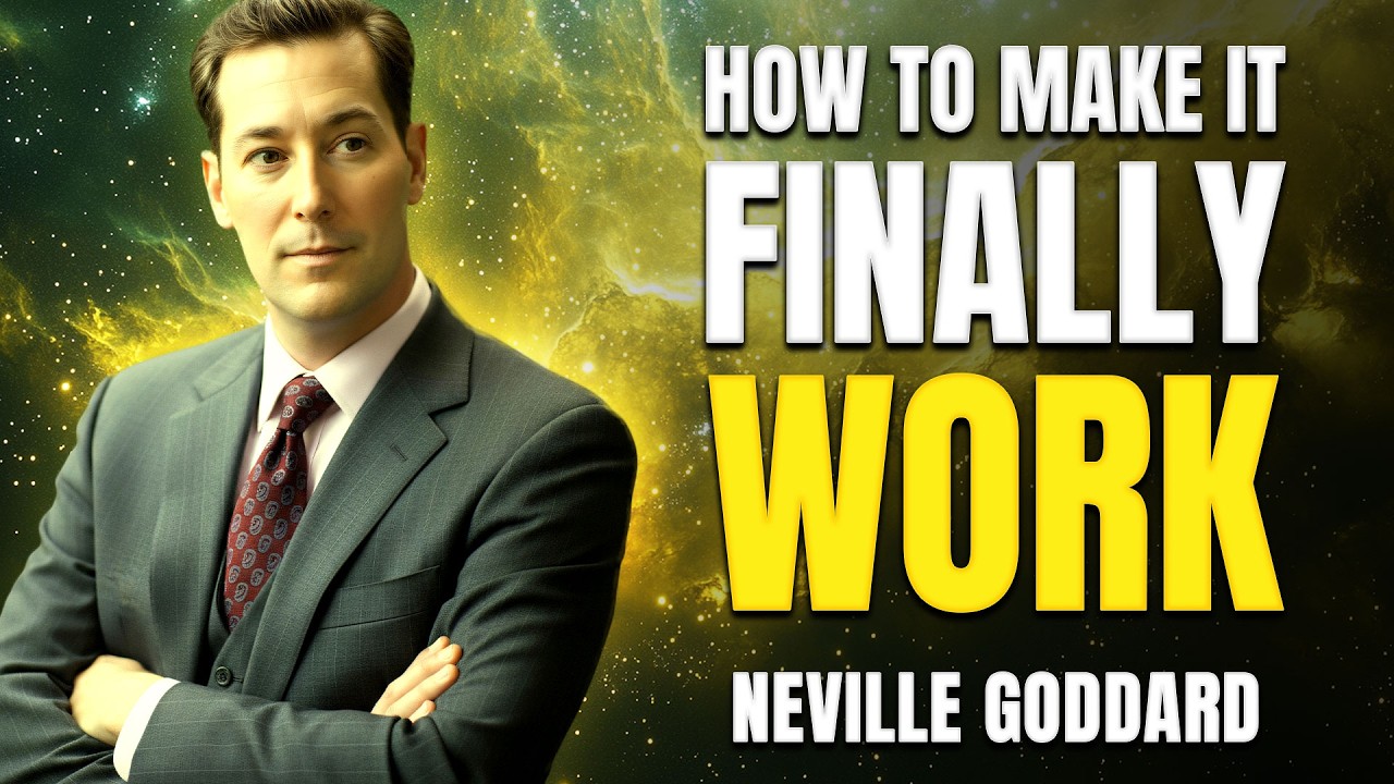 Neville Goddard 🔥 Law of Assumption Explained 🚀 Why Nothing Is Manifesting (Fix This Now)
