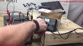 Harbor Freight 100 watt Solar Panels Kit  - Using the System, what to expect
