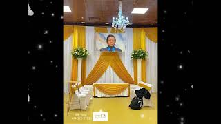 KOOB HMOOV funeral decor this weekend.