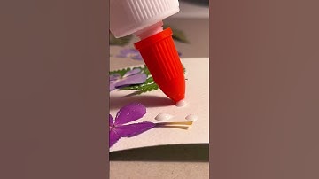 Nature card! #artist #watercolor #painting #youtube #shorts #fyp #flowers #leaves #nature #creative