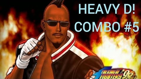 KOF 98 UM / HEAVY D! Juggle Combo 90% Damage | NO Macro + Inputs