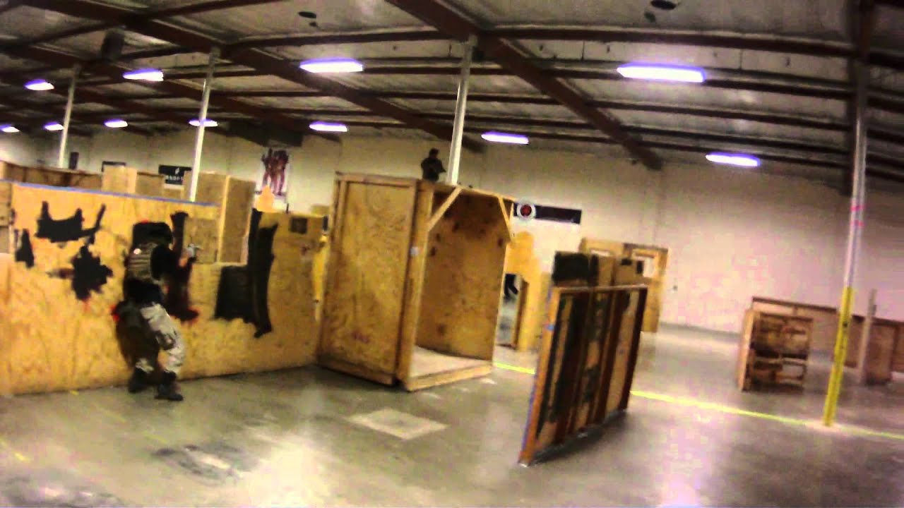 Indoor CQB airsoft field action with Casper YouTube