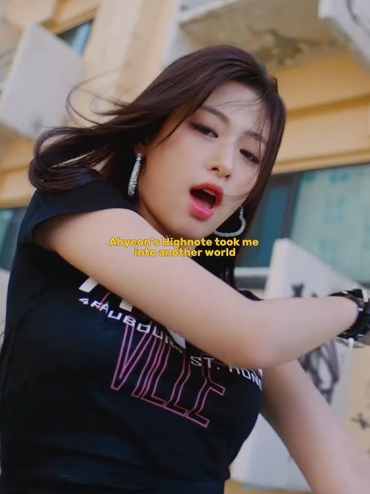 Ahyeon's Highnote!! #babymonster#dripmv#drip#shorts