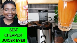 The cheapest  juicer on amazon// Amazon basics juicer review//my honest review