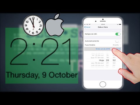 Vídeo: Como faço para mostrar a data no meu Iphone?