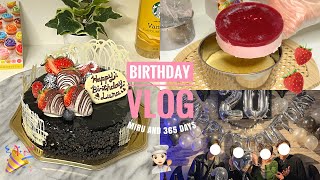 【手作りケーキ】親友の誕生日ケーキを仕込んで1日中お祝いしてみた