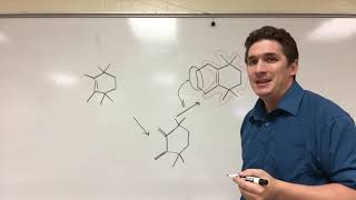 Synthesis from 1,2,3,3,6,6-hexamethyl-1-cyclohexene